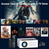 TMY 1080P Full HD Portable Mini Projector, Upgraded Bluetooth Movie