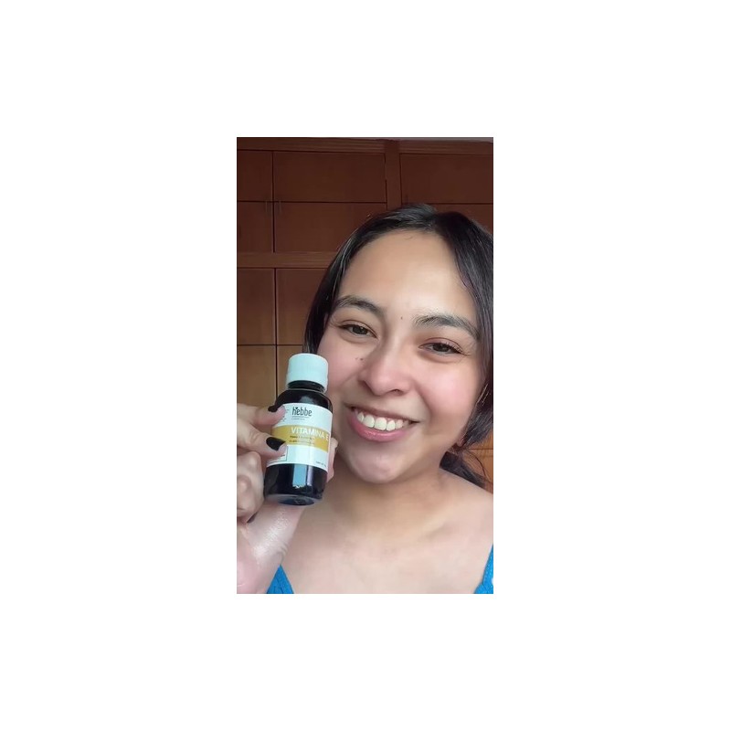 Vitamina E Hebbe Cosmetics Aceite Antioxidante 50g Cabello y Piel