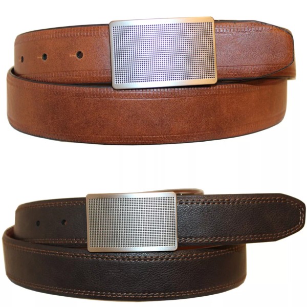 Arnold Palmer Reversible Leather APalmer Pebble Grain Cut-To-Fit Reversible Belt