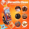 PeerBasics Gunk Getter - Travel Spray Bottle With Microfiber Cap