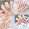 Cheerhom 15 Pezzi Pennelli Unghie Gel, Nail Art Pennelli per