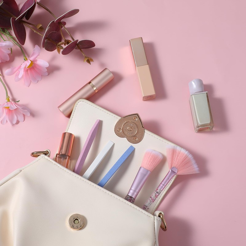 Piriuuo 10 Pcs Stone Nail File, Pumice Stone Stick Nail