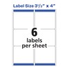 Avery Printable Shipping Labels, Sure Feed Technology, 3-1/3" x 4",