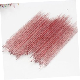 Minkissy 400pcs Nail Art Tools Set of Manicure Sticks Cuticle Remover Plastic Dotting Sticks for Diy Nails