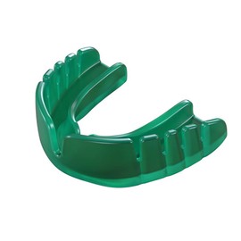 OPRO Snap Fit Mouthguard for Rugby, Hockey, Boxing and Other Contact Sports, Regular Size - Mint Flavored - Blue