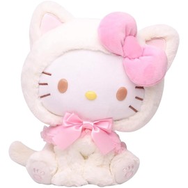 Helloki-tty Stuffed Toy Plush Toy Stuffed Plush Doll Children's Toy Cartoon Characters Plush Dolls Washable Dolls for Girls Children Doll Birthday Christmas Gift