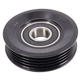 TRQ Serpentine Belt Idler Pulley Compatible with Acura Chrysler Dodge Honda Mazda Subaru