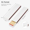 jameitop 2 XL Packs of Matches Without Print/White Boxes for