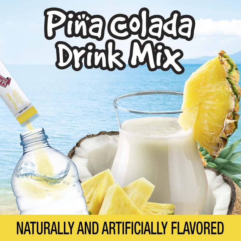 Margaritaville Singles To Go Water Drink Mix - Pina Colada
