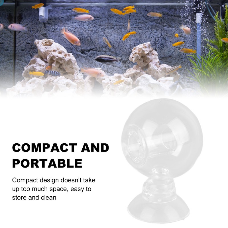 CO2 Glass Drop Checker Transparent Carbon Dioxide Drop Checker for