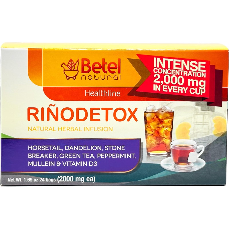 Premium Rinodetox Tea by Betel Natural - Natural Kidney Support