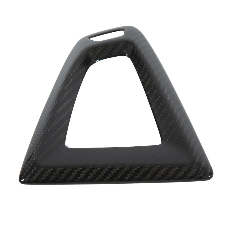 Gear Shift Panel Frame Carbon Fiber Shifter Cover Replacement for