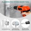 TVIOX Pipe Reamer Tool Set, 3Pcs PVC Pipe Reamer Tool