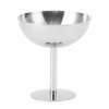 Yosoo Health Gear Ice Cream Goblet Champagne Metal,Dishwasher Stainless Steel