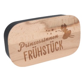 Spruchreif Plastic Lunch Box with Engraved Breakfast Board · Gift for School Enrolment · Lunch Box Girls · Gifts for Back to School · Lunch Box Princess