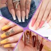 Kiiwah Pack of 120 Dual Shape Nails, Polygel Tips with