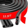 Tonneau Cover Seal Adhesive Tailgate Seal, Truck Topper Seal Rubber