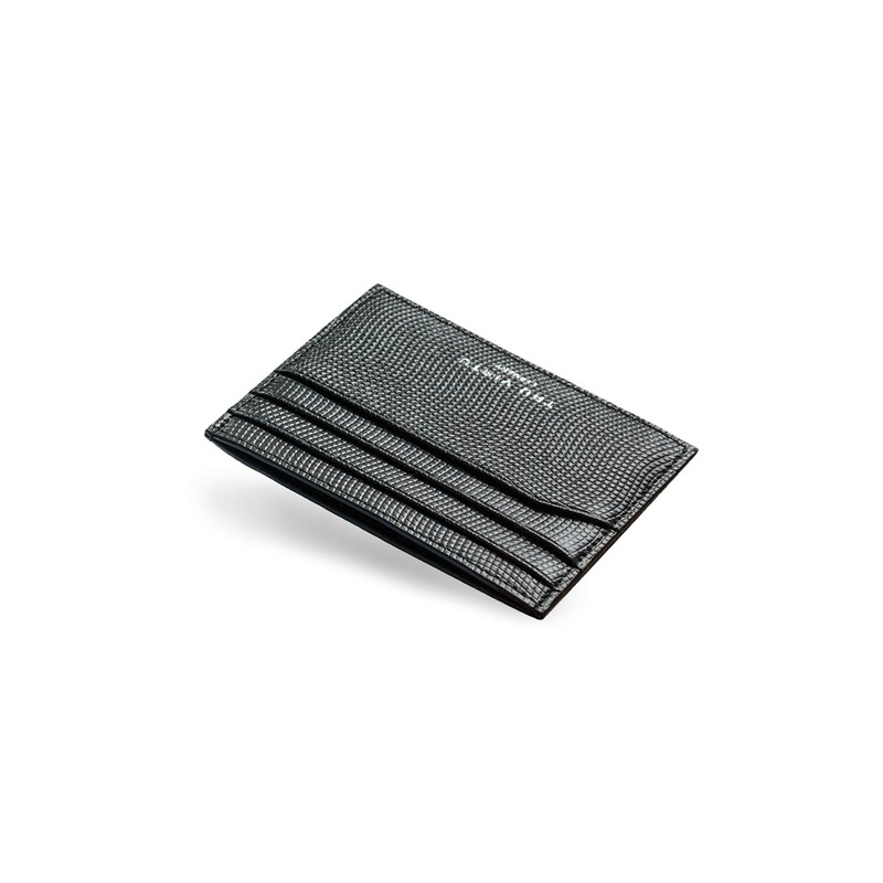 Tru Virtu® RFID / NFC Protection Wallet Soft, Lizard Black,
