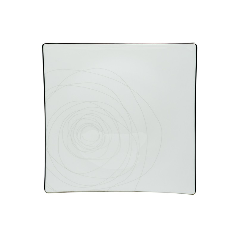 Red Vanilla OR200-904 4 Piece Orbit Place Setting, White