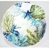 Sigrid Olsen Green Blue Coral Reef Melamine with Seahorse, Starfish
