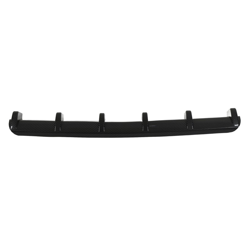 93cm Rear Bumper Diffuser Carbon Fiber Pattern Sporty Style Shark