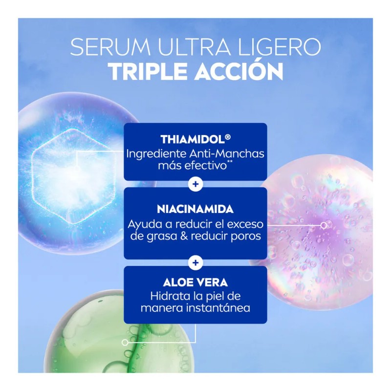 Nivea Serum Skin Glow Instantáneo 30ml Todo Tipo De Piel