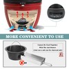 KAMaster Kamado Grill Ash Can with Foldable Handle - Carbon