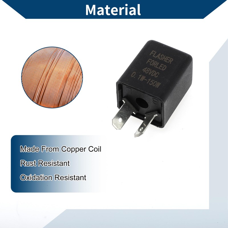 Hihaha 2 Pins 48V 10A Auto Relay Waterproof Car Relay