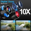 Night Vision Device, 10x Digital Zoom and 7-Level Infrared, 2.8