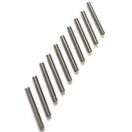 Unbranded 3/16" x 1-1/2" DOWEL PINS  HEAT TREATED ALLOY STEEL BRIGHT FINISH - 10 PIECES