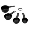 KitchenAid Universal Measuring Cup Set, 4-Piece, Black