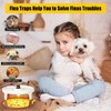 4 Pack 2025 Flea Traps for Inside Your Home with