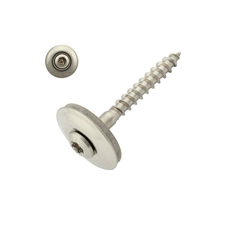 Pack of 50 Spengler Screws with Sealing Washer 20 mm