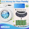 INFICRIME 6 Pack Reusable Microfiber Mop Pads Compatible with Swiffer