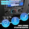Xomzema 3Pcs Upgraded Control Switch Knob for Jeep Wrangler 1999-2006,Air