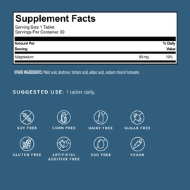 BRAINMD H2 Boost Molecular Hydrogen - 30 Tablets - Antioxidant Water Enhancer - Vegan, Gluten Free - 30 Servings