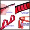 2pcs safety daisy chain, multi-ring adjustable nylon strap rope yoga