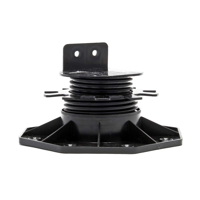 WilTec Stilt Bearing for Patios, 2700 kg, 33-64 mm, Height-Adjustable