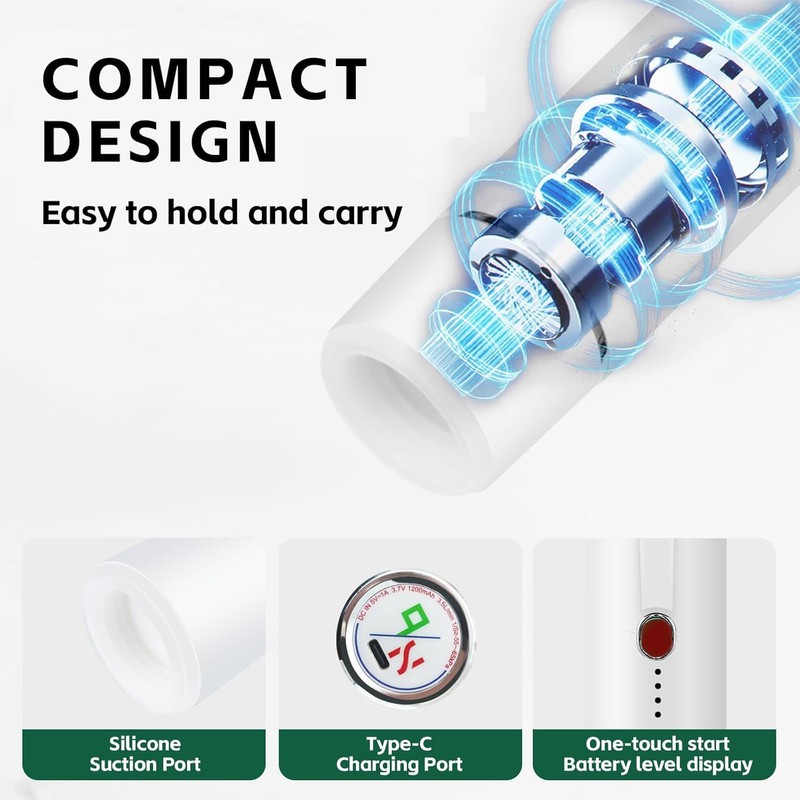 Handheld Vacuum Sealer for Food Storage, Compact Vacuum Sealer Machine