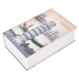 Operitacx Box Book Safe Book-shaped Safe Bookshelf Decor Door Money Storage Cubes Compartment Hidden Case Office Secret Case Secret Case for Safe Simulation Secret Case Plastic