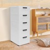 Ringmaster Vertical Stackable Drawers Dresser,5 Tier Clothes Storage Tower with