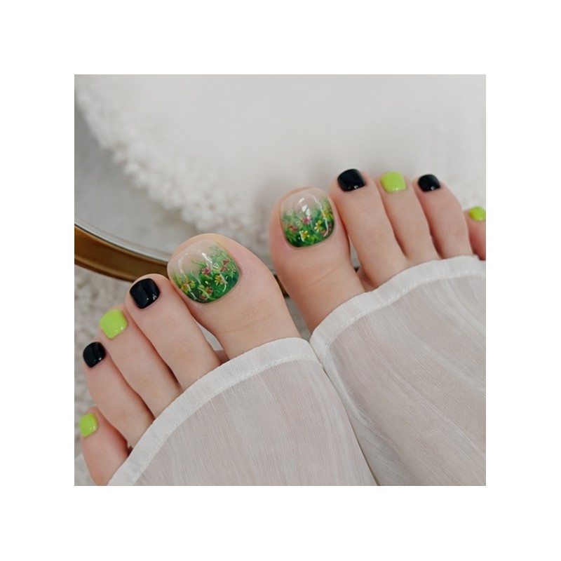 Wildflower Garden Pedi Tips - Paddy A / 들꽃 가든
