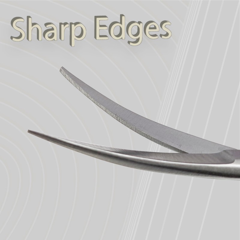 MJW Professional Iris Scissors Made of Stainless Steel Used as