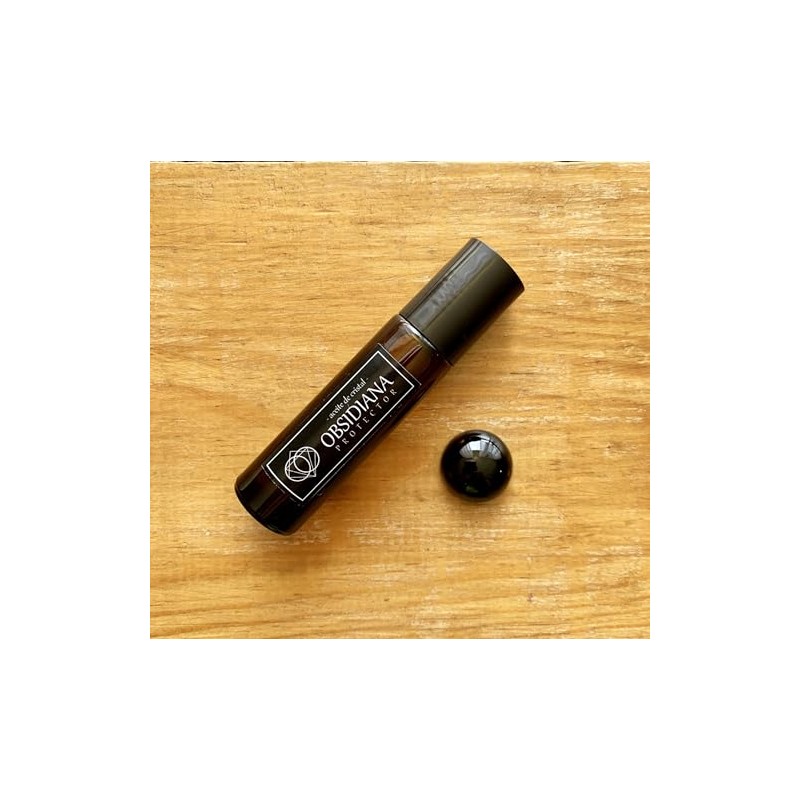 Set de Ombliguera de Obsidiana y Aceite de Obsidiana RollOn