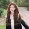 Women Long Curly Wigs Central Parting Universal Wig Headgear for