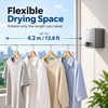 Retractable Clothesline for Laundry Drying – 13.8 FT Space-Saving Stainless
