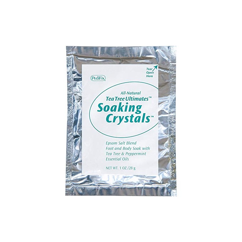 Pedifix Tea Tree Ultimates Soaking Crystals Foot Bath 6 Packets,