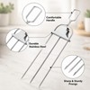 Bbq Skewer Kit - Stainless Steel Skewers - Basting Brush