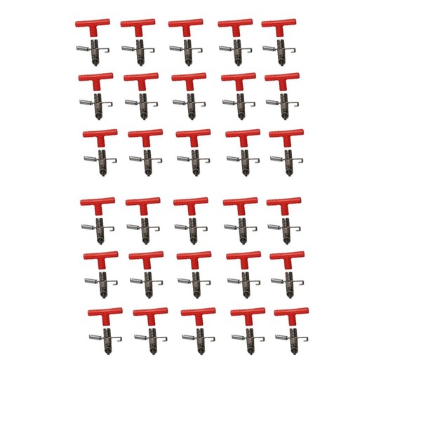 Leadigol 30PCS Automatic Water Nozzles,T Connector Water Nozzles Automatic Nipple