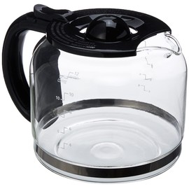 Capresso Glass Carafe 12 Cup, Black